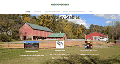 Desktop Screenshot of cedarvalleystables.com